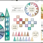 キットウェルマグビルドカラーズ130ピース13色インテリア知育玩具が子供たちの創造的な遊びを育む