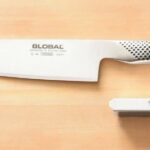 GLOBAL 包丁 三徳2点セット ◆【まな板3枚セット+スポンジの特典】